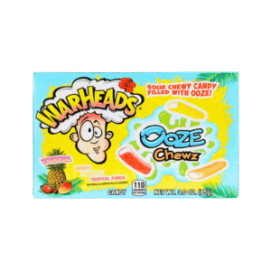 WARHEADS OOZE CHEWZ TROPICAL KUMMIKOMMID 85G