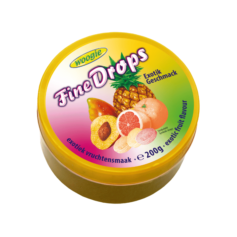 WOOGIE EKSOOTILINE PUUVILJAKARAMELL 200G